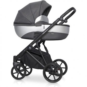 Коляска 2 в 1 RIKO NANO PRO 02 Onyx (темно-серый) Коляска 2 в 1 RIKO NANO PRO 02 Onyx (темно-серый)
